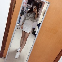 WERUERUYU 2020 nowych moda kobiety biuro oficjalna ołówkowa spódnica wiosna lato elegancka szczupła przednia szczelina Midi czarny/czerwony OL S 2